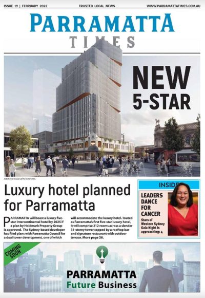 Parramatta Times Feb 2022 edition cover