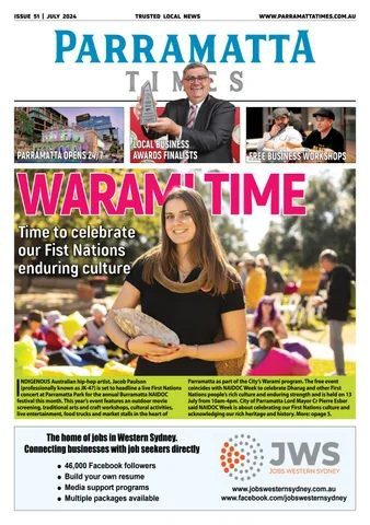 Parramatta Times Jul 2024 edition cover