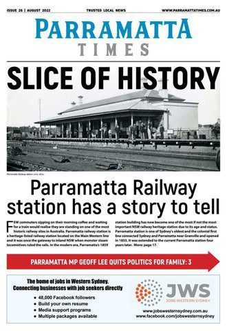 Parramatta Times Aug 25 2022 edition cover