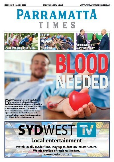 Parramatta Times Mar 2025 edition cover
