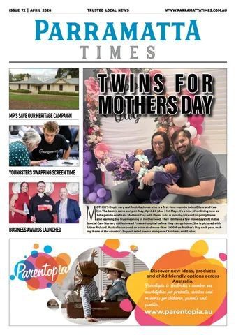 Parramatta Times May 2026 edition cover