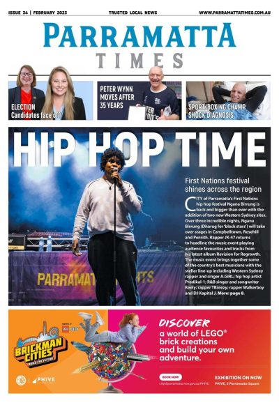 Parramatta Times Feb 2023 edition cover