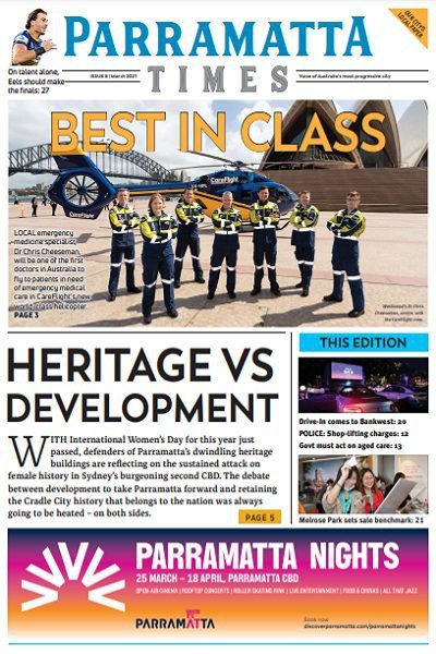 Parramatta Times Mar 2021 edition cover