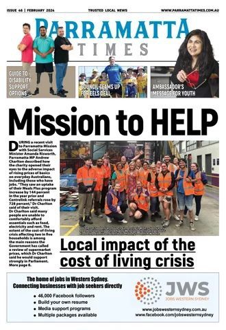 Parramatta Times Feb 2024 edition cover