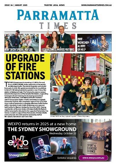 Parramatta Times Aug 2025 edition cover