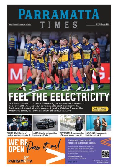 Parramatta Times Oct 2020 #1 edition cover