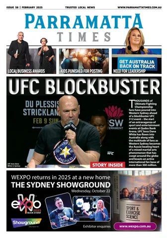 Parramatta Times Feb 2025 edition cover