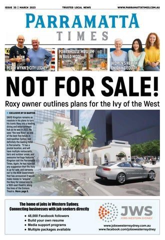 Parramatta Times Mar 2023 edition cover