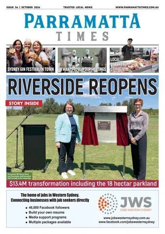 Parramatta Times Oct 2024 edition cover