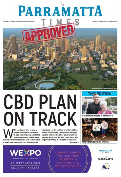 Parramatta Times Jul 2021 edition cover