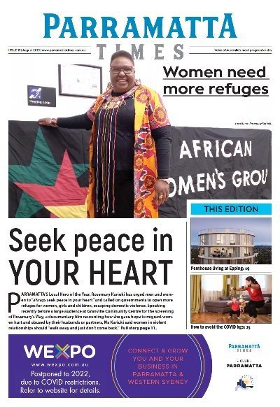 Parramatta Times Aug 2021 edition cover