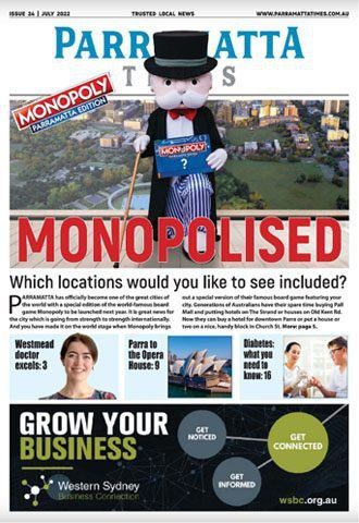 Parramatta Times Jul 2022 edition cover