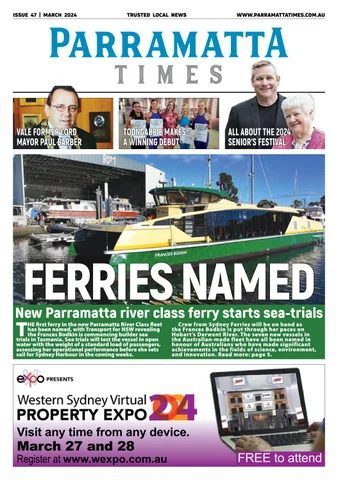 Parramatta Times Mar 2024 edition cover