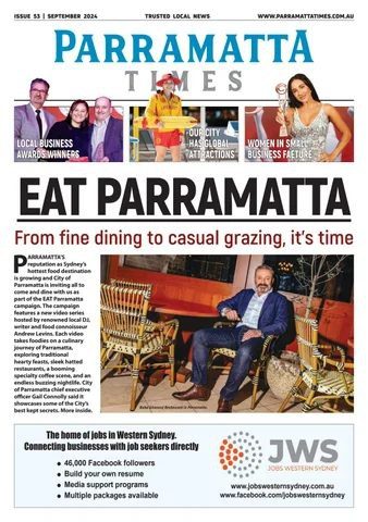 Parramatta Times Sep 2024 edition cover