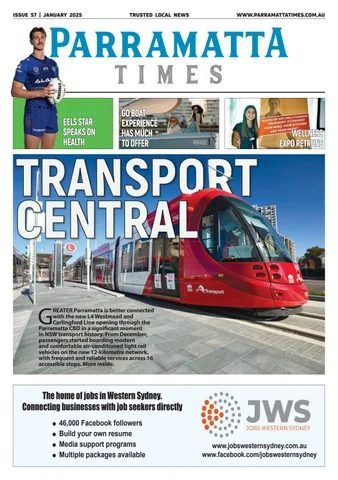 Parramatta Times Jan 2025 edition cover