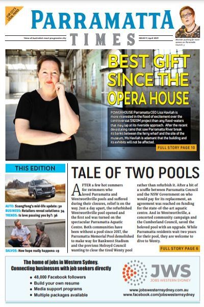 Parramatta Times Apr 2021 edition cover