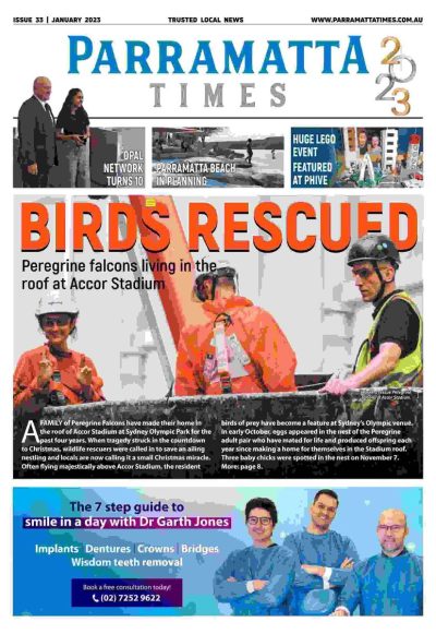 Parramatta Times Jan 2023 edition cover