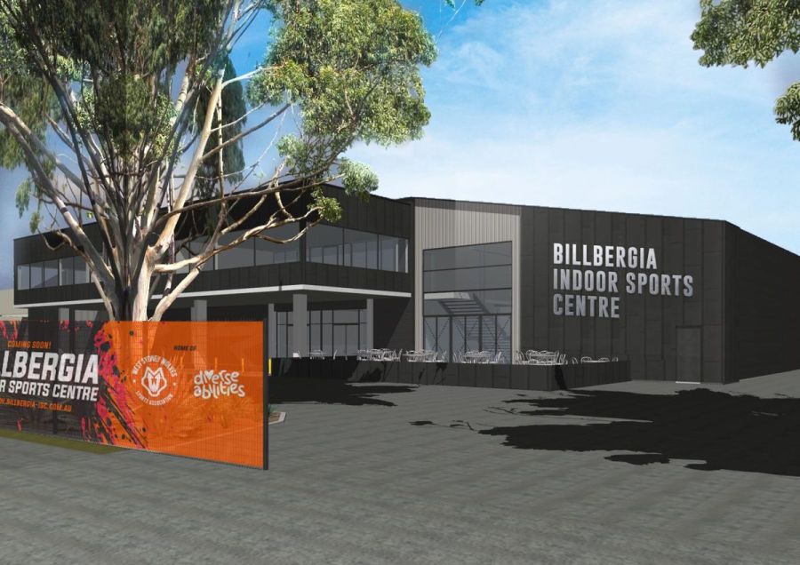 Work starts on new indoor sports centre at Camellia