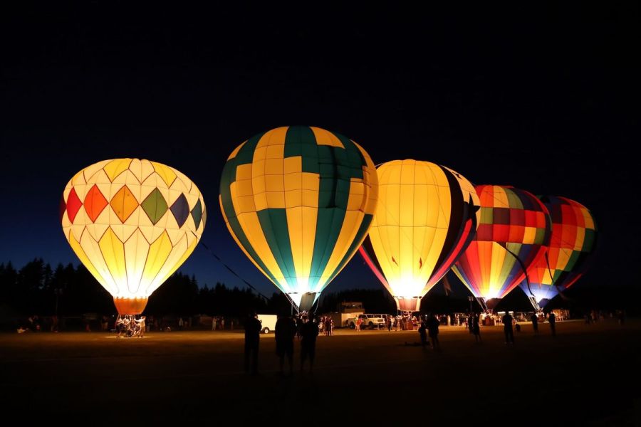 Hot air balloons, First Nations Dance: Surprise scenes at Parramatta on Australia Day