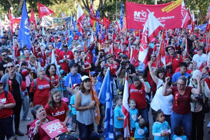Historic May Day March comes to Parramatta