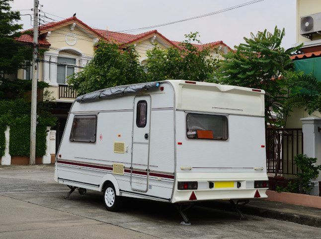 Days of parking a boat of caravan on the street for months are over