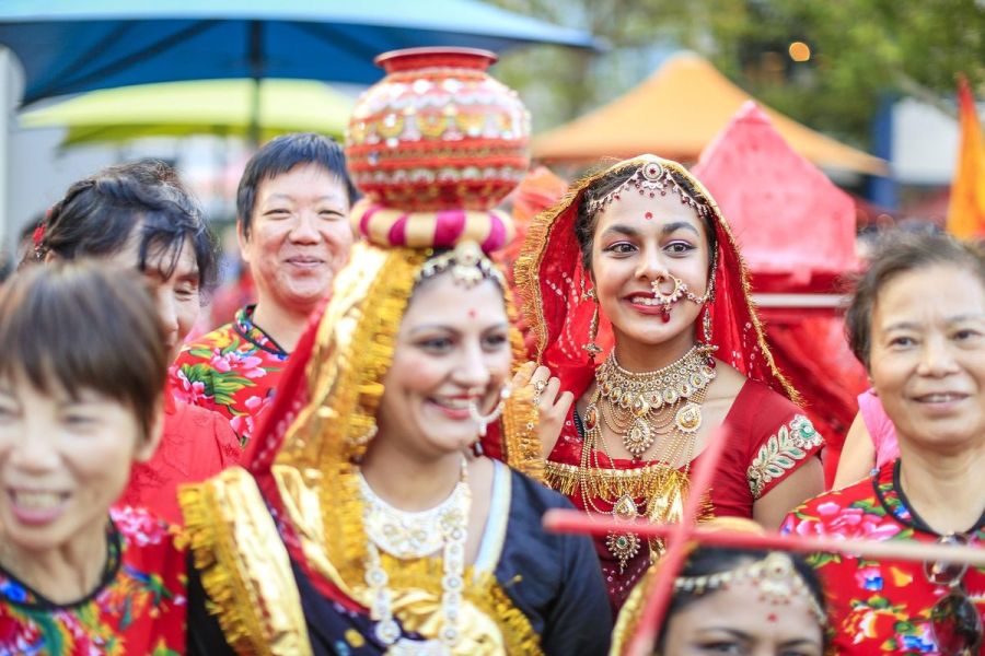 Opening night of Parramasala 2018, Parramatta. Photo by Salty Dingo.