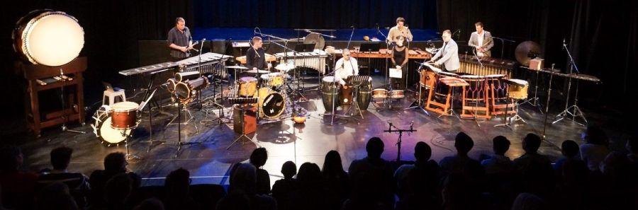 New works for percussion ensemble at Riverside