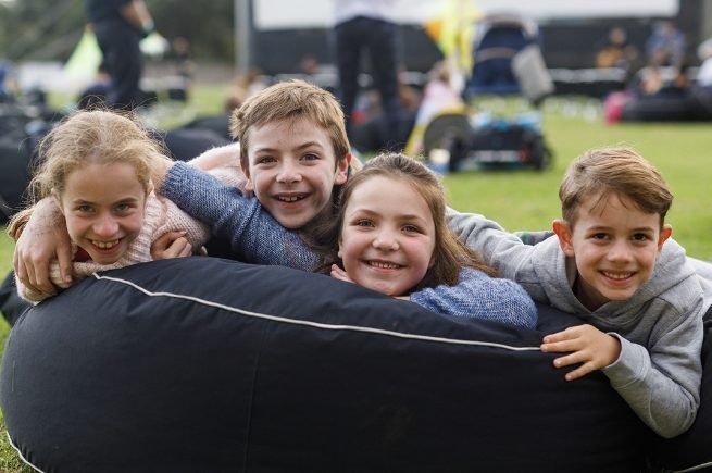 Grab some popcorn and settle in: Outdoor cinema in session