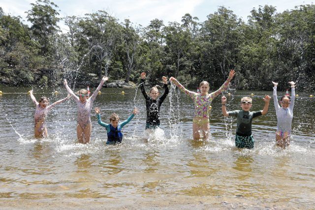 Lake Parramatta the place to cool off after transformation