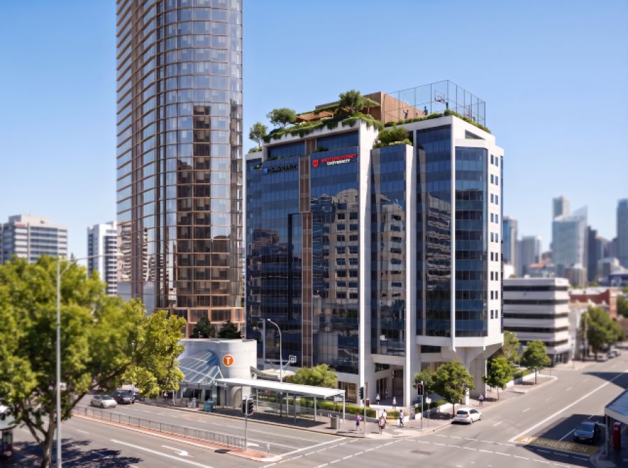 Artist impression of the development.