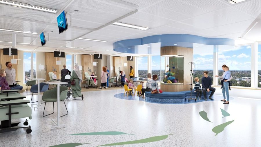 Redevelopment of The Children’s Hospital at Westmead soars to new heights