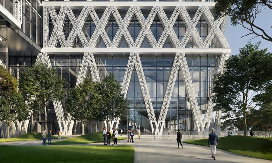 Powerhouse Parramatta in the final stage of construction