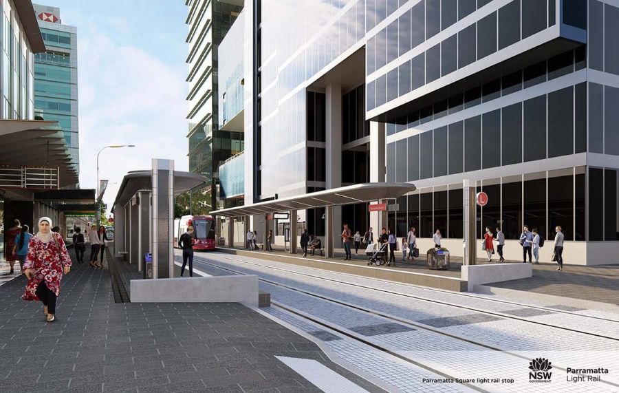 Parramatta Light Rail milestone: Work is underway on the Church St stop