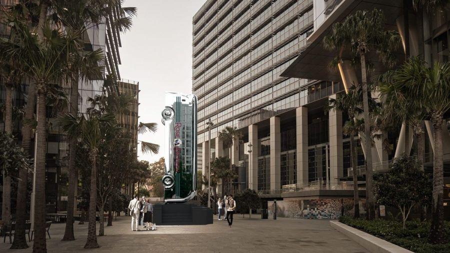 City’s newest public artwork Recognising Eels historic event